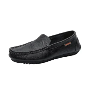 Men’s Shoes Casual Slip-On Dress Loafers Men’s Moccasin Italian Black