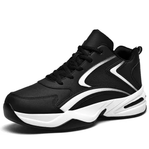 Men’s Shoes New Original Sports Casual Versatile All Purpose Running Thick Soled High Low Heel Trendy Shoes