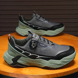 Men’s Shoes New Spring Sports and Casual Waterproof and Slip-resistant Outdoor Running Traveling and Safe protection Shoes