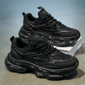 Men’s Shoes Sneakers Fashion Trendy Style air Cushion Shock Absorption Daily Outdoor Commuting Men’s Casual Sneakers