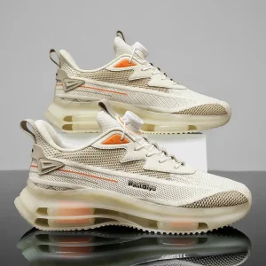Men’s Shoes Summer Cushioned Running Shoes Anti slip Fashion Versatile Casual Breathable Sports Shoes
