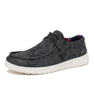 Men’s Sneakers Canvas Upper Mesh Slip On Walking Casual Shoes Rubber Summer Autumn Winter New Styles