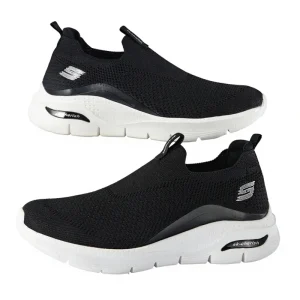 Men’s Sneakers S Letter Fashion All Match Casual Sports Jogging Shoes Breathable Summer Mesh for Elderly Outdoor