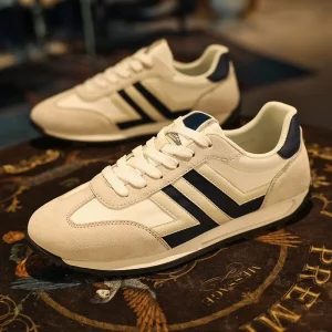 Men’s Sports Shoes Trendy Casual Design with Thick Soled Lightweight Non Slip Breathable Comfortable Casual Shoes