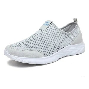 Men’s Sports Slip-On Shoes Spring Breathable Lightweight for Casual Outdoor Driving Travel Comfortable Stylish Summer