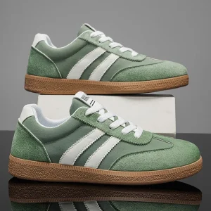 Men’s Spring Breathable Canvas Shoes With Korean Style All match Slip on Trendy Shoes Pu Lining New Fashionable Trend