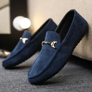 Men’s Spring Casual Shoes Old Beijing Cloth Lazy Korean Trendy Versatile Canvas Shoes