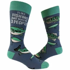 Men’s Spring Custom Embroidery Fun Text Gaming Crew Socks Cotton Breathable Football Golf Baseball Themed Casual Socks