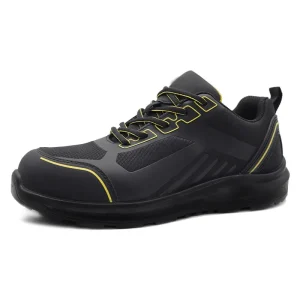 Men’s Summer Breathable Steel Toe Safety Shoes Anti-Stab Wear-Resistant Non-Slip Work Shoes for Factory & Construction Site