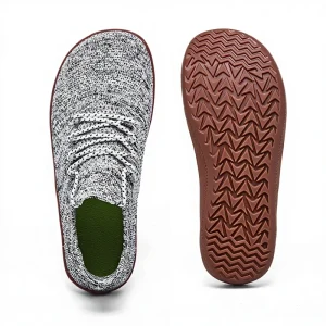 Men’s Summer Lightweight Mesh Sports Walking Outdoor Barefoot Soft Flexible Breathable Slip-On Shoes Natural Rubber Outsole
