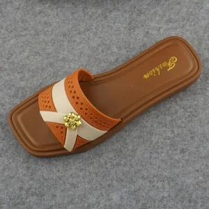 Men’s Summer Outdoor Comfort Cushioned PVC Flip Flops Soft Bottom Waterproof Beach Breathable Flexible Anti-Slippery