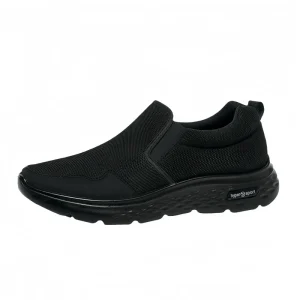 Men’s Summer Sports Casual Shoes Breathable Cushioned PU Outsole EVA Midsole Fabric & Mesh Upper Soft Comfort Round Toe