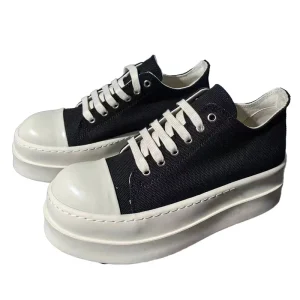 Men’s Thick Soled Casual Sports Comfortable Lace up Walking Shoes Anti slip and Breathable Summer Slow Style Casual Shoes