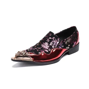 Men’s Trend Rivets Shoes New Style Spring and Autumn Loafers Shoes