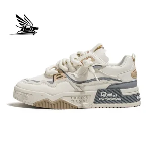 Men’s Trendy Casual Board Skateboarding Shoes Breathable Lightweight Anti-Slip Sports Sneakers