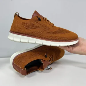 Men’s Trendy Casual Hiking Walking Shoes Comfortable Slip On Outdoor Sports for Spring Summer Autumn New Arrival White Color