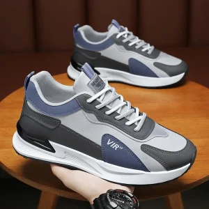 Men’s Trendy Spring Sports Shoes Lightweight Casual Running Fashion with Breathable Design All Match Thick Soled New Release