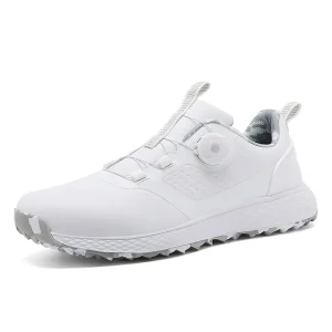 Men’s Waterproof Breathable Lightweight Golf Shoes for All Seasons
