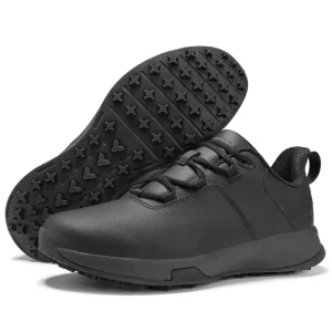 Men’s Waterproof Golf Shoes with Anti slip and Comfortable Soft Sole and Knob Strap System Suitable for Outdoor Sports
