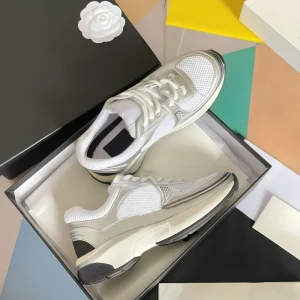 Men’s Women’s Casual Sports Shoes Mesh Upper Lace up High quality Anti Slip Cushioning Fashion Trend