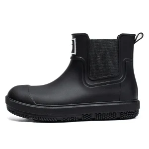 Men’s and Women’s Lightweight Rain Boots Vacuum Sole Waterproof Casual Men’s Casual Rain Boots