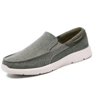 New Arrival Canvas Shoes for Men Comfortable Long Wear Men’s Slip-on Casual Flat Bottom Canvas Trendy