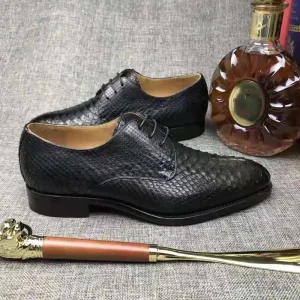 New Arrival Men Designer Shoes Snake Zapatos Para Hombre Snake Leather Shoes Elegance Men Manufacturers Luxury Men Shoes