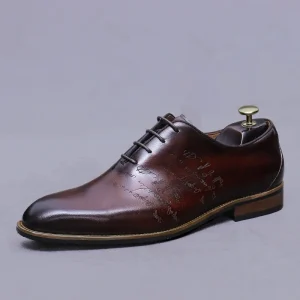 New Arrivals Luxury Formal Dress Shoes for Men Office High Quality Business Men Genuine Leather Dress Shoes