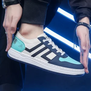New Casual Shoes Design Fashionable and Comfortable Lace up Men’s Sports Shoes New Skate Shoes