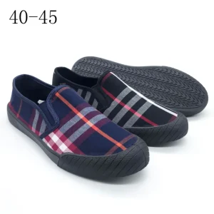 New Factory Customize Injection Men’s Casual Single Fashion Sports Shoes Lightweight Canvas Breathable Summer Autumn Slip On