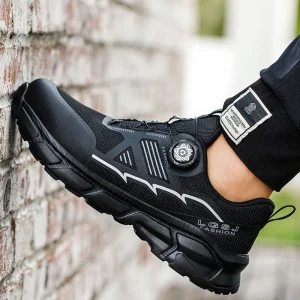 New Fashion Lightweight Steel Toe Sports Men’s Safety Shoes for Summer Construction and Winter Factory Use