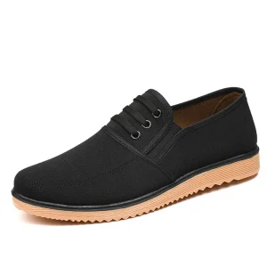 New Fashion Trend Anti-slip Gum Out-sole Slip-On Men’s Flat Plate