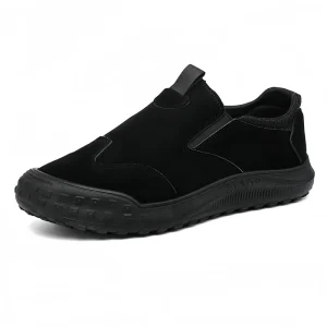 New High quality Men’s Black Loafers Fashionable and Low priced Casual Suede Sports Shoes