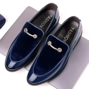 New Large Size Men’s Business Dress Shoes Pointed Toe Slip-On Casual Style Lightweight Wedding Feature