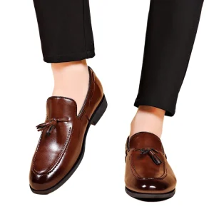 New Leather Shoes Men’s Large Size 38 48 Casual Wedding