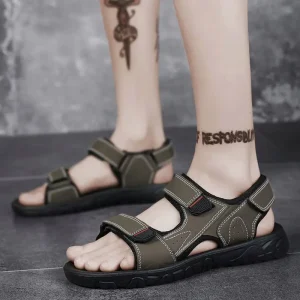 New Men’s Sandals Casual Driving Outside Wear Dual-use Beach Sandals