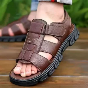 New Men’s Sandals Wear resistant Anti slip Waterproof Beach Shoes Driving Sports Large Size Sandals for Men
