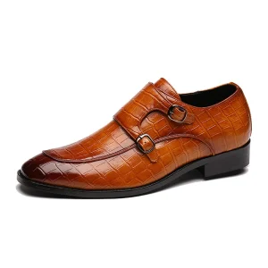 New Men’s Shoes Business Pointed Leather Shoes Casual Men’s Loafers