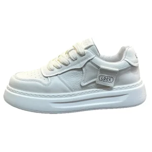 New Men’s Shoes Fall Season Leather British Style Simple and Stylish Versatile Thick Sole Casual Shoes Slip On