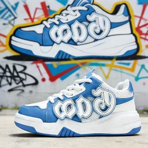 New Men’s Shoes Trendy Fashion Men’s Sports Shoes Waterproof Anti Slip Jogging Style Outdoor Casual Shoes