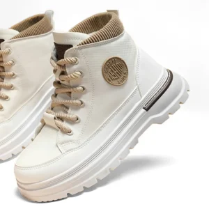 New Men’s Thick Bottom Casual Shoes Outdoor Work Shoes Boos Zapatos Para Hombres Chaussures Pour Hommes