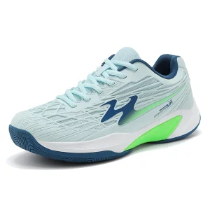 New Men’s Women’s Pickleball Shoes Breathable Non-Slip Carbon Plate Sports Trainer Tennis Badminton Shoes Men Sneakers