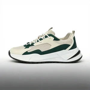 New Models Men’s Sports Running Shoes China Fashion Trend Solid Mesh Upper Light Weight Anti Slip Spring Season