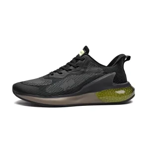 New Spring Soft Sole Breathable Running Shoes Lightweight Thick Sole Mesh Sports Shoes