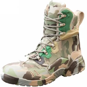 New Style Men’s Boots Camouflage Hiking Hunting Shoes for Men