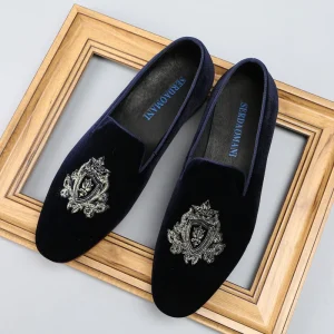 New Style Men’s Formal Shoes Round-Toe Business Casual Nubuck Leather Shoes English Pointed Toe Wedding Shoes
