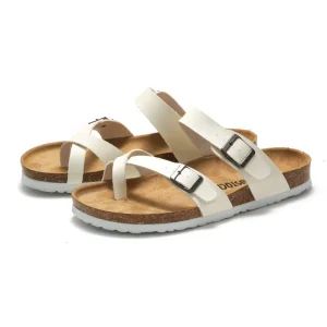 New Summer Men’s Cork Slippers Fashion Men’s Sandals Outdoor Couple Anti Slip Breathable Open Toe Shoes Beach Sandals Men Shoes
