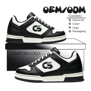 OEM ODM Men’s Custom Logo Embroidery Sports Casual Shoes Fashion Sneaker