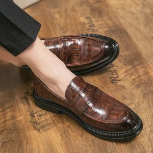 Office Dress Shoes Chaussures En Cuir Pour Hommes Leather Shoes for Men