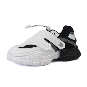 Outdoor Casual Lace-Up Sneakers With Low Top Design Hiking Men’s Sport Shoes